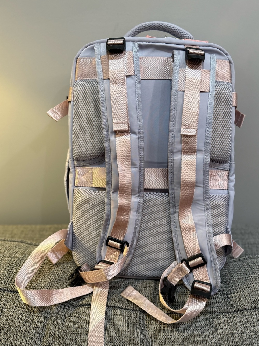 Coofay Travel Airline Approved Carry On Backpack - Lavender/Pink - Picture 14 of 16